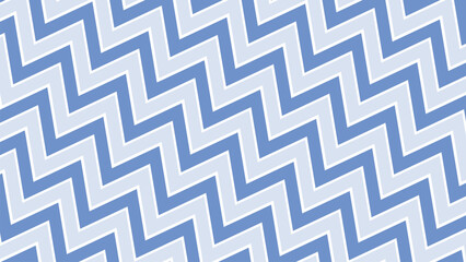 Blue zig zag pattern background vector image for backdrop or fabric style