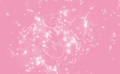 Light Azalea Pink Abstract Creative Background Design