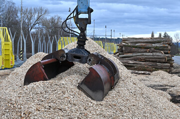 Woodchips for wood pulp or solid fuel