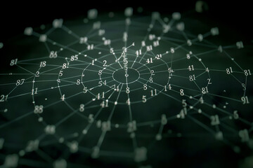 Obraz premium abstract picture Astronomical map structure Mathematical symbols, illustrations, background images, cover images