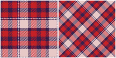 Scottish Tartan Seamless Pattern. Gingham Patterns Template for Design Ornament. Seamless Fabric Texture.