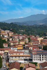 View of Castelnuovo di Garfagnana, Tuscany, Italy - 789218715