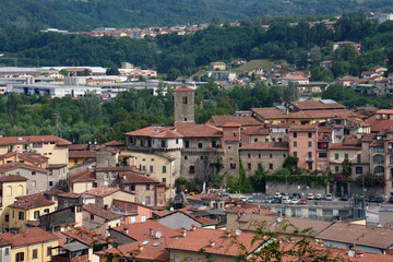 View of Castelnuovo di Garfagnana, Tuscany, Italy - 789218774