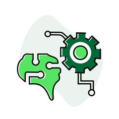 Unsupervised Learning Vector Icon Design