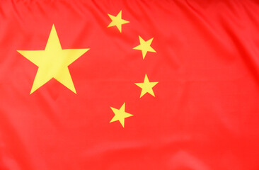 National flag of China (People's Republic of China , PRC)
