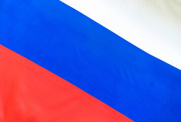 State flag of the Russia (Russian Federation, RF)