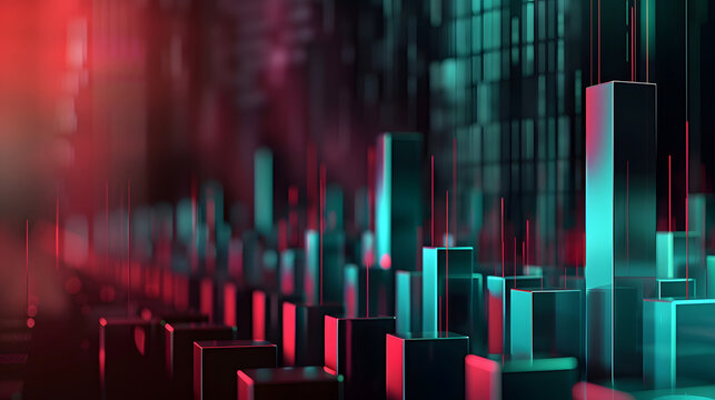 A box plot of test scores with an outlier above. indicating high performance and opulence. The background is a blend of dark maroon and black
