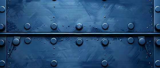 Blue metal texture background vector illustration copy
