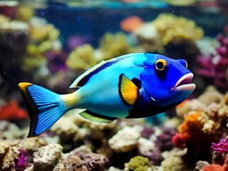 Fototapeta premium fish in aquarium