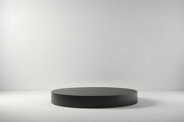 empty space mockup podium  for product display,white background