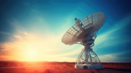 Exploring the Cosmos: Radio Telescope Perspective