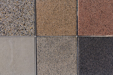 Stone floor tiles textures swatches pattern background