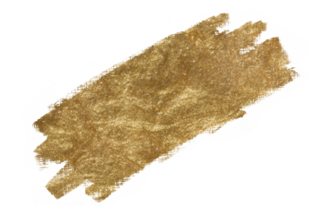 Metallic gold glitter paint brush stroke texture