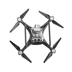 Drone isolated on a white background.
