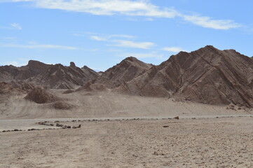 Montanhas no deserto do atacama
