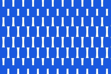 Beautiful small lines design on the blue background - obrazy, fototapety, plakaty