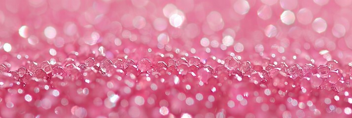 Elegant abstract pink bokeh lights in defocused blur for sophisticated background design - obrazy, fototapety, plakaty