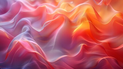 Obraz premium Abstract dynamic gold waves background