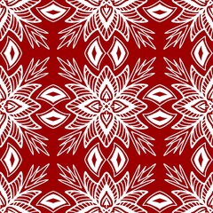 Hand drawn abstract seamless pattern, ethnic background, african style - great for textiles, Fabric, wallpapers,Clothing,neck scarf, handkerchief, pants - Suitable for the textile industry	