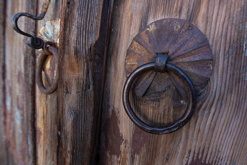 Traditional Ottoman Houses and historical inn doors in Manisa. Kula is on the UNESCO World Heritage...