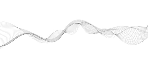 Abstract vector background with wavy lines
