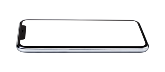 Full screen smartphone mockup design