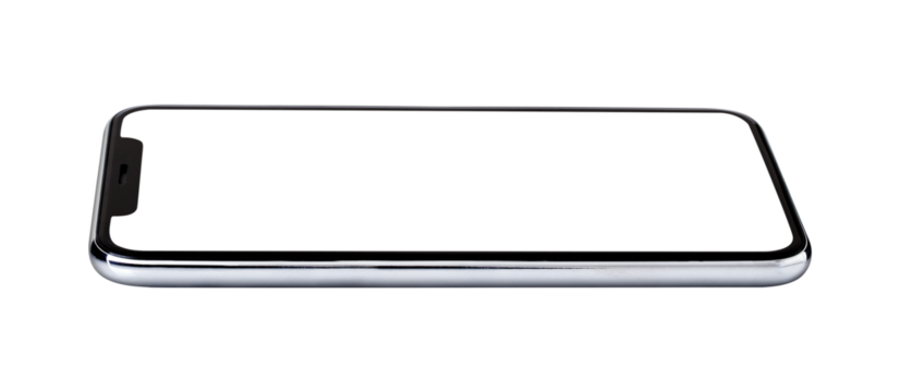 Full screen smartphone mockup design