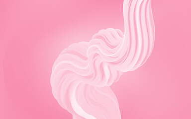 Light Baby Pink Abstract Creative Background Design