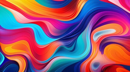 Colorful abstract background. 3d rendering, 3d illustration.