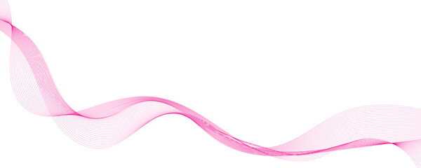 Line art striped graphic template. Vector illustration