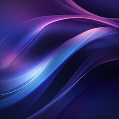 Elegant abstract background with smooth lines in purple and blue colors