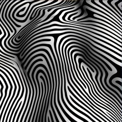 Black and white zebra pattern. Abstract background. Vector illustration.
