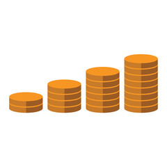 Investment Icon Vector for Financial Growth
