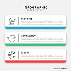 Infographic 3 Step timeline journey, calendar Flat simple infographics design template. presentation graph. Business concept with 3 options, vector illustration.