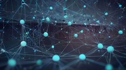 Obraz premium abstract background with bubbles