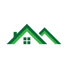 Simple Home Vector Logo Design