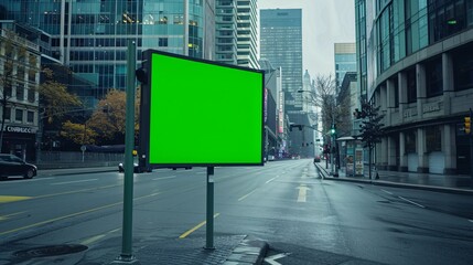 billboard in city