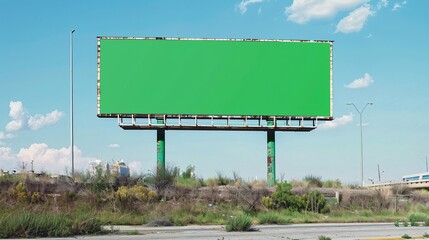 billboard in city
