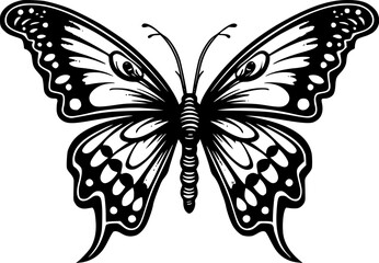 Butterfly - High Quality Vector Logo - Vector illustration ideal for T-shirt graphic