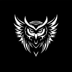 Obraz premium Owl - High Quality Vector Logo - Vector illustration ideal for T-shirt graphic