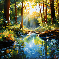 autumn in the forest