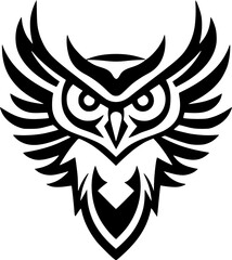 Fototapeta premium Owl - High Quality Vector Logo - Vector illustration ideal for T-shirt graphic