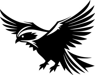 Obraz premium Pigeon | Minimalist and Simple Silhouette - Vector illustration