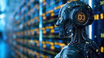 Explore how artificial intelligence can help investors screen for ethical investment opportunities.  - obrazy, fototapety, plakaty