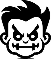 Fototapeta premium Halloween | Minimalist and Simple Silhouette - Vector illustration