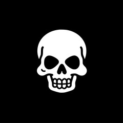 Obraz premium Skull - High Quality Vector Logo - Vector illustration ideal for T-shirt graphic