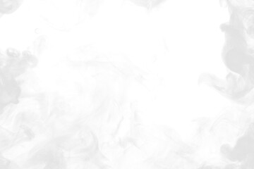 White png smoke background, textured wallpaper in high resolution