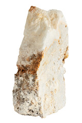 White marble rock closeup design element