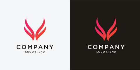 Initial letter F logo design Inspiration