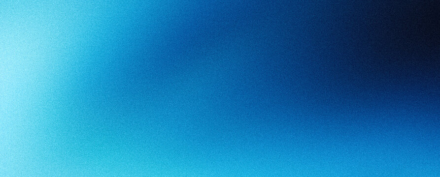 Blue grainy gradient background noise texture blurred dark light header backdrop poster banner design